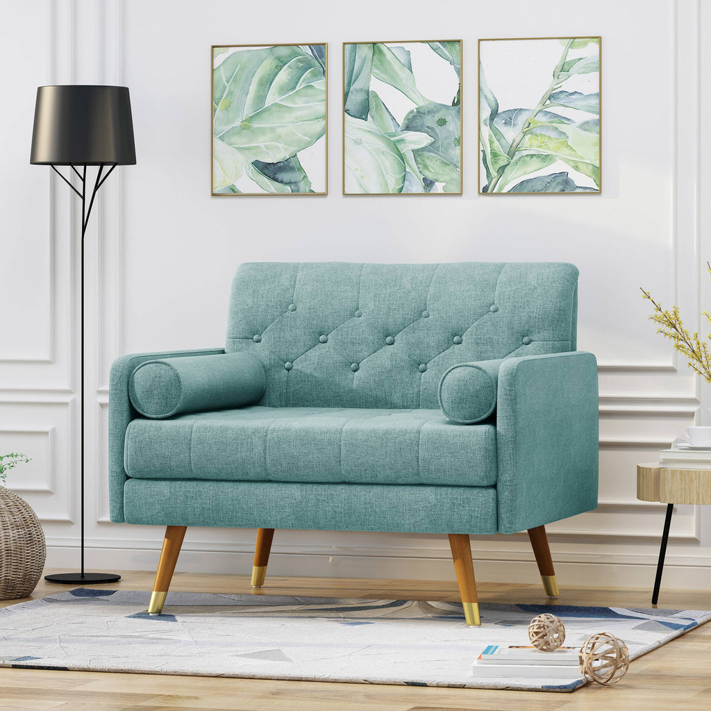 Light Gray Fabric Club Chair M75926