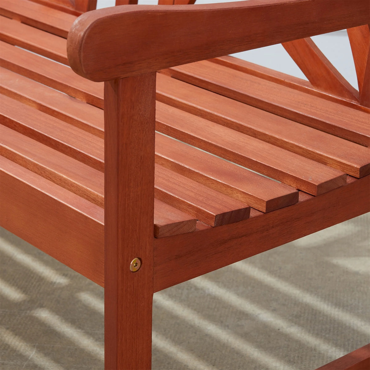 Outdoor Patio Wood Garden Bench U1202