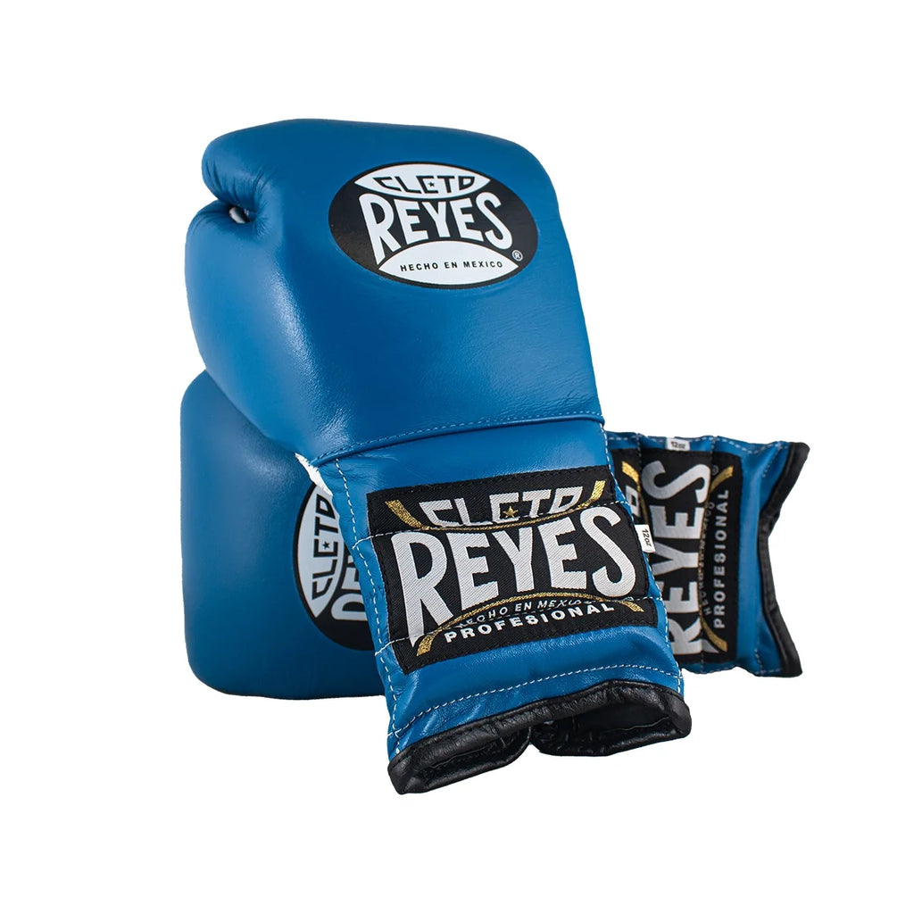 16 oz Electric Blue Training Gloves D3233