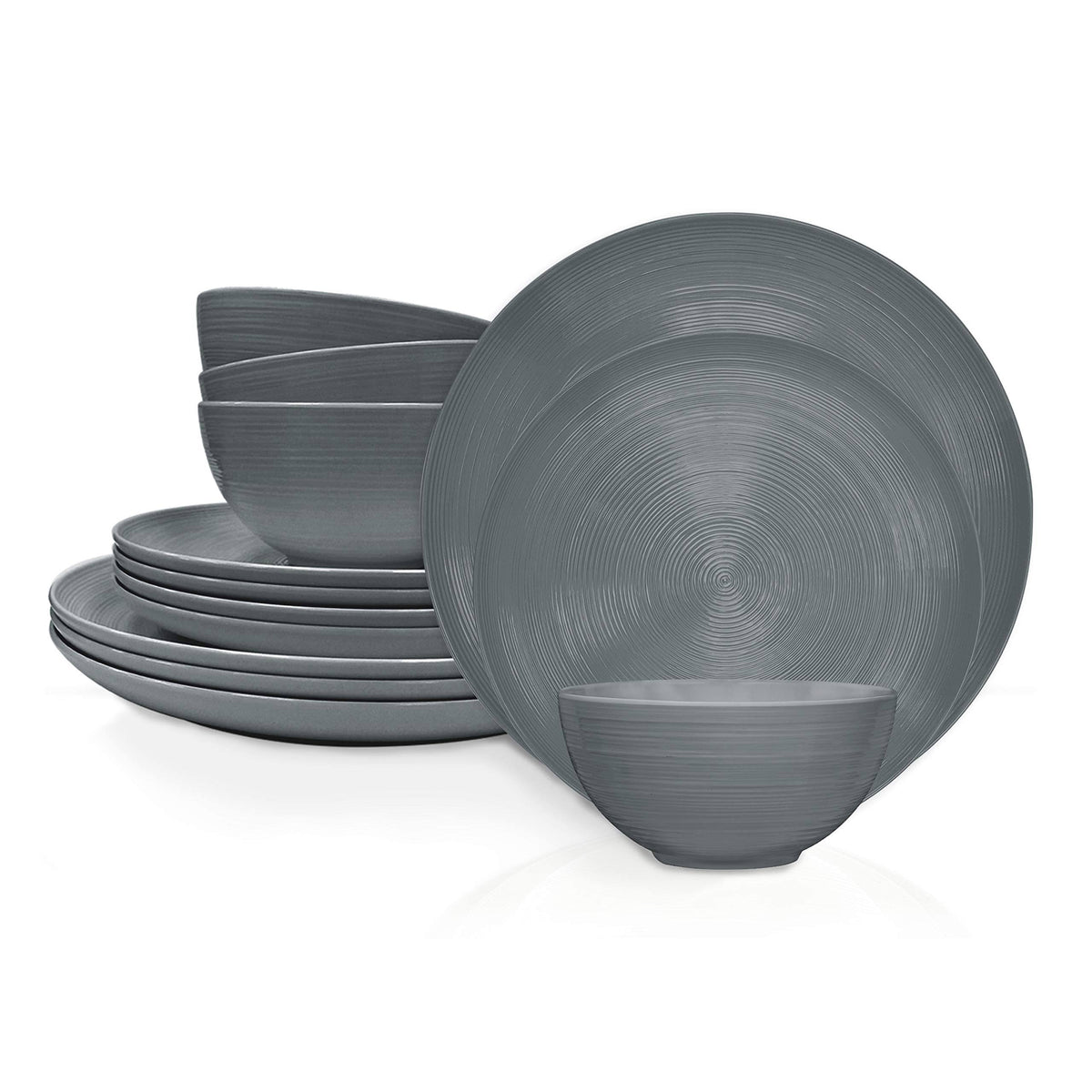 12 Piece Melamine Dinnerware Set C3317