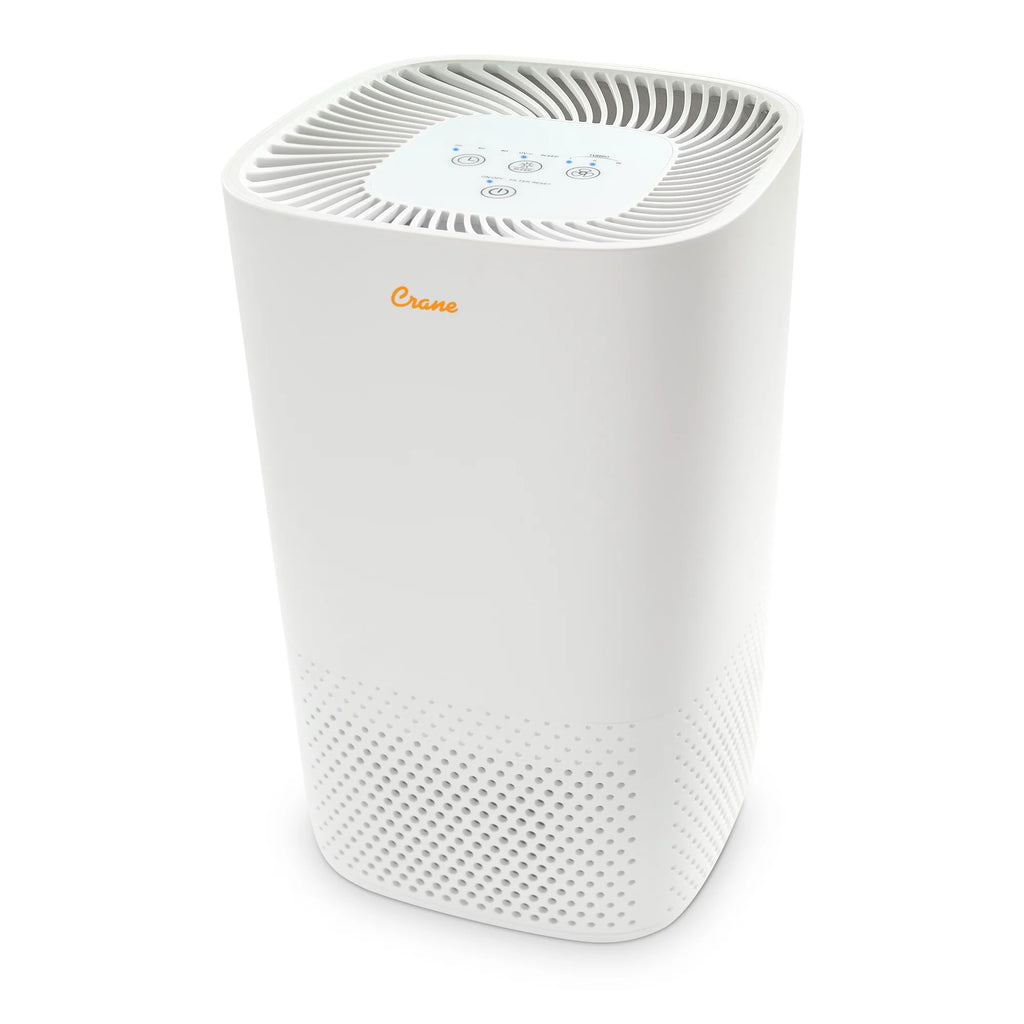 White True HEPA Air Purifier with UV Light W1862
