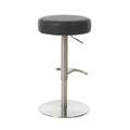 Black PU Hydraulic Barstool H6475
