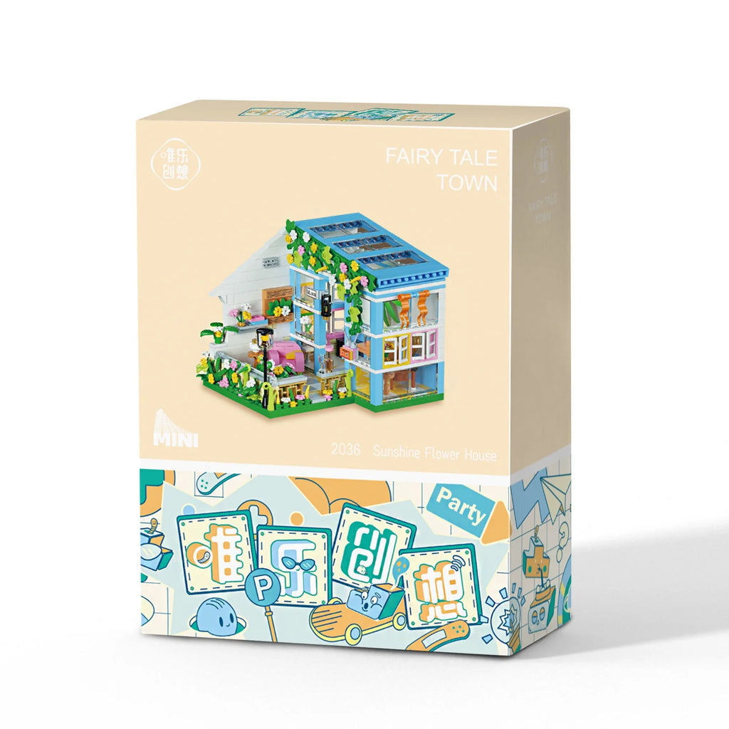 Wooden DIY Miniature Dollhouse Kit B6998