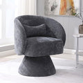 Linen Upholstered Swivel Accent Chair Set of 2 G788