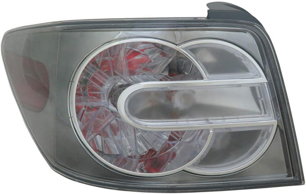 Passenger Side Tail Light Assembly for Mazda CX-7 2007 2008 2009 C1943
