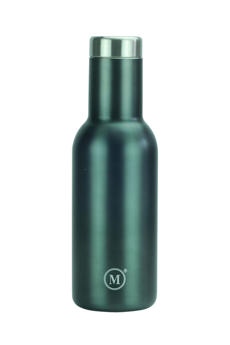 Gunmetal Stainless Steel Vacuum Insulated Water Bottle Set Of 2 600 ml G9894