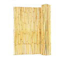 Natural Bamboo Fencing Garden Screen Rolled Fence Panel 3/4 D x 4' H x 8' L N557531