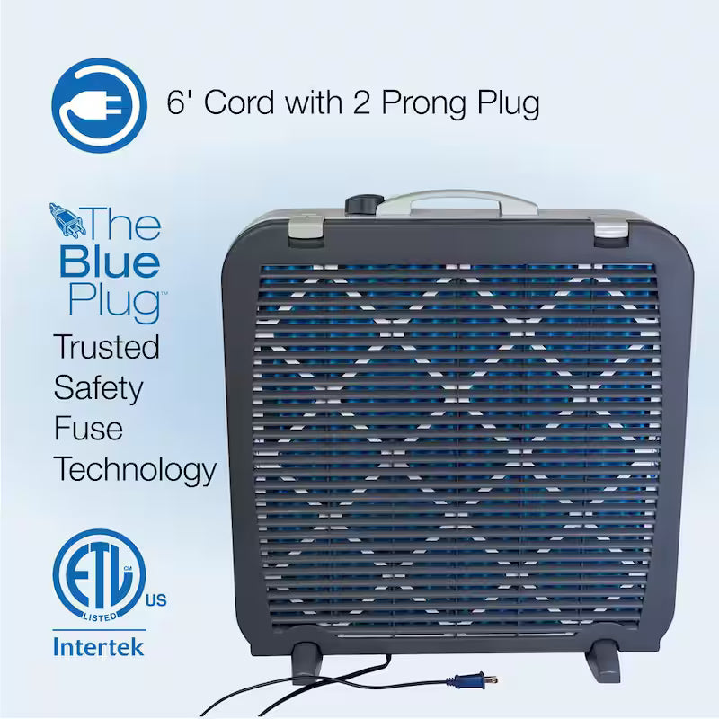 20 in. 3-Speed Air Purifier and Room Fan G200192